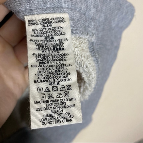 Free People Gray So Plush Lace Up Pullover Sweater - Picture 6 of 7